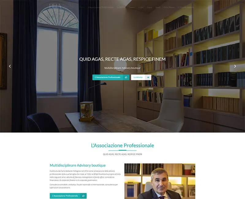 Studio Commercialista project showcasing website design and SEO services